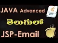 Advanced Java in Telugu - JSP email part1