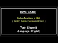 IBMi AS400 DIFF Built-in function built in functions in rpgle as400 tutorial for beginners