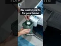 the first 6 things I printed for my new home