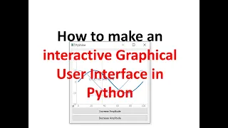 How to make a basic GUI for interactive plot in Python PyQt5 PyQtGraph