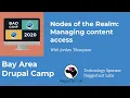 Nodes of the Realm Managing content access