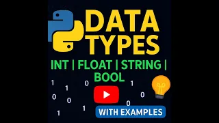 V1-Master Python Data Types in 10 Minute Beginner to Pro Tutorial Example for Students Beginners