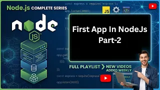 Create Your First App in Node js 2026 Hello World App Part 2