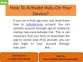 Learn The Hulu Activation Process