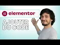 Elementor add code