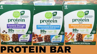 Simple Truth Kroger Protein Bar Cookie Dough Chocolate Caramel Peanut Caramel Review