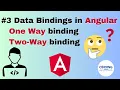 Angular Data Binding Tutorial One-Way and Two-Way Data Binding Angular tutorials for beginners