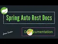 Spring Auto Rest Docs Automate API Documentation Java Techie