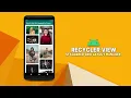 Android Recycler View With Staggered Grid Layout Manager Android Studio Java
