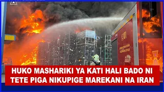 IRAN YAENDELEA KUSHAMBULIA KAMBI ZA MAREKANI HUKO MASHARIKI YA KATI