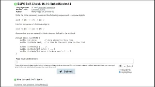 Java Practice-It 16 14 linkedNodes14 ListNodes LinkedLists