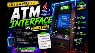 Easy Java Project 3 ATM Interface with Source Code