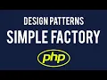 Simple Factory Design Pattern in PHP Quick Programming Tutorial