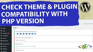 How to Check Themes Plugins Compatibility with PHP Version WordPress PHP Compatibility Checker