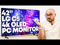 LG C5 42 OLED Monitor A Brighter Improvement Over Last Year s Model