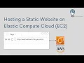Hosting and securing a Static Website on Amazon EC2