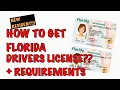 HOW TO GET FLORIDA DRIVERS LICENSE FOR NEW RESIDENT HOW TO TRANSFER OUT - OF-STATE DRIVERS LICENSE