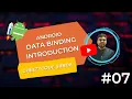 Android Data Binding Tutorial Android Architecture Components Hindi - CheezyCode