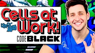 doctor reacts to cells at work code black ep 1