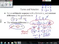Math Studies 1 Sequences 1 - Arithmetic Sequences Part 1