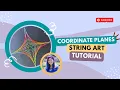 Coordinate Planes String Art