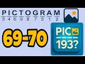PICTOGRAM Picture Cryptogram 69 70