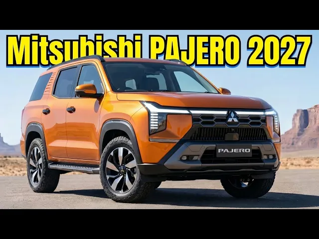 The King Returns: 2027 Mitsubishi Pajero Revived to Conquer the Off-Road World