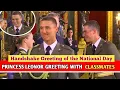 Download Lagu Princess Leonor handshake greets with academy classmates while her parents make jokes |national day