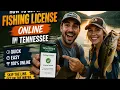 How to get a fishing license online in Tennessee