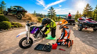 Pit Bike Service | Upgrading Our Friend’s Buggy | Jet Ski Season Begins! | Compilation