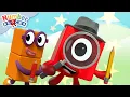 Back To School Number Challenge Numberblocks 1 Hour Compilation 123 - Numbers Cartoon For Kids