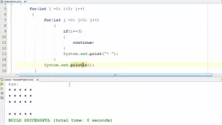 87 Unlabeled and Labeled continue Statement in Java Programming Hindi