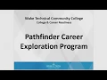 Wake Technical Community College Pathfinder Career Exploration Program Virtual College Fair 2020