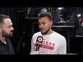 DJ Hogg Checks In After Game 1 Summer League 2023