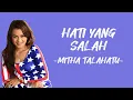 Download Lagu Mitha Talahatu - Hati Yang Salah | Lirik Lagu Indonesia