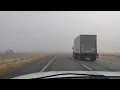 Misty Morning Drive to Los Alamos
