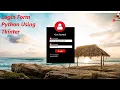 How to create login system project in python with MySql database