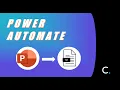 How to Convert a PowerPoint PPTX Document to Plain Text in Power Automate