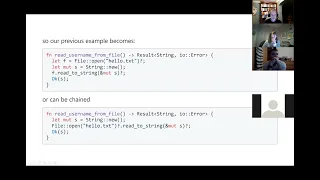 Rust Error Handling Generic Types Traits and Lifetimes 9-10