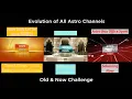Lagu Evolution of All Astro Channels | Old vs Now Challenge | The BMZ Network
