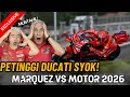Lagu PETINGGI DUCATI SAMPAI SYOK LIHAT DATA MARQUEZ, MOTOR 2026 DISIKSA⁉️ BERITA MOTOGP HARI INI