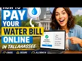 How to pay your water bill online in Tallahassee