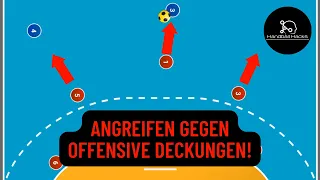 Effektiv angreifen gegen offensive Deckungen! Basics für den Angriff gegen 3:2:1 und 5:1-Deckung!