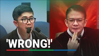 Your total is wrong Chiz ginisa ang testigo sa typo sa notice of suspension ABS-CBN News