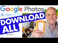 How to download ALL GOOGLE PHOTOS in just a few clicks Save your memories