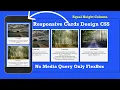 How To Make Responsive Website Cards Using HTML And CSS Flex box No Media Query Height