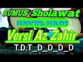Lagu VARIASI RUMUS SHOLAWAT ||  HAYUL HADI VERSI AZ ZAHIR  KUNCI 1 \u0026 2