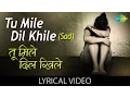Download Lagu Tu Mile Dil Khile with Lyrics | तू मिले दिल खेले गाने के बोल | Kumar Sanu| Alka | Criminal | Manisha