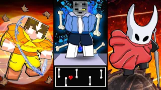 Evolui de HUMANO pro NOVOS HERÓIS TIER 10 com AVATAR e POWER RANGES no MINECRAFT