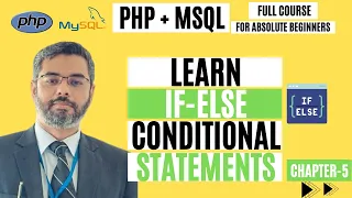 Learn if-else conditional statements in PHP PHP if else tutorial PHP Full Course chapter-5